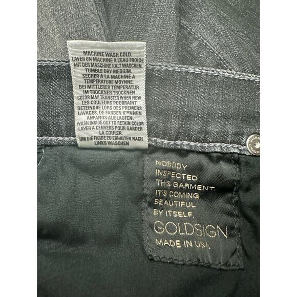 Goldsign | Size: 27 | Lure Skinny Jeans Faded Charcoal Wash Stretch Made in USA - Picture 7 of 11